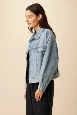 Amour Vert AGOLDE Charli Denim Jacket Debate New