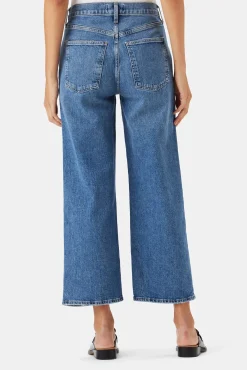 Amour Vert AGOLDE Harper Crop Jean Moor New