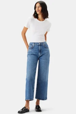 Amour Vert AGOLDE Harper Crop Jean Moor New