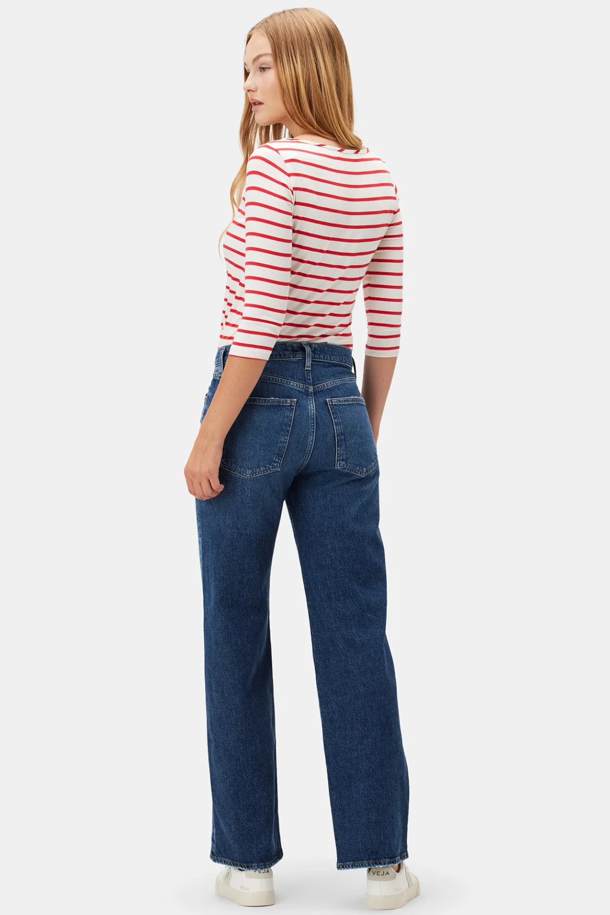 Amour Vert AGOLDE Harper Wide Straight Jean Tempo Sale