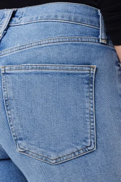 Amour Vert AGOLDE Kye Mid Rise Straight Crop Jean Forseen New
