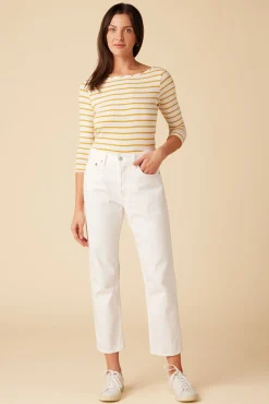 Amour Vert AGOLDE Parker Straight Crop Jean Milkshake Outlet