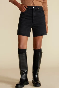 Amour Vert AGOLDE Stella Denim Short Bat Fashion