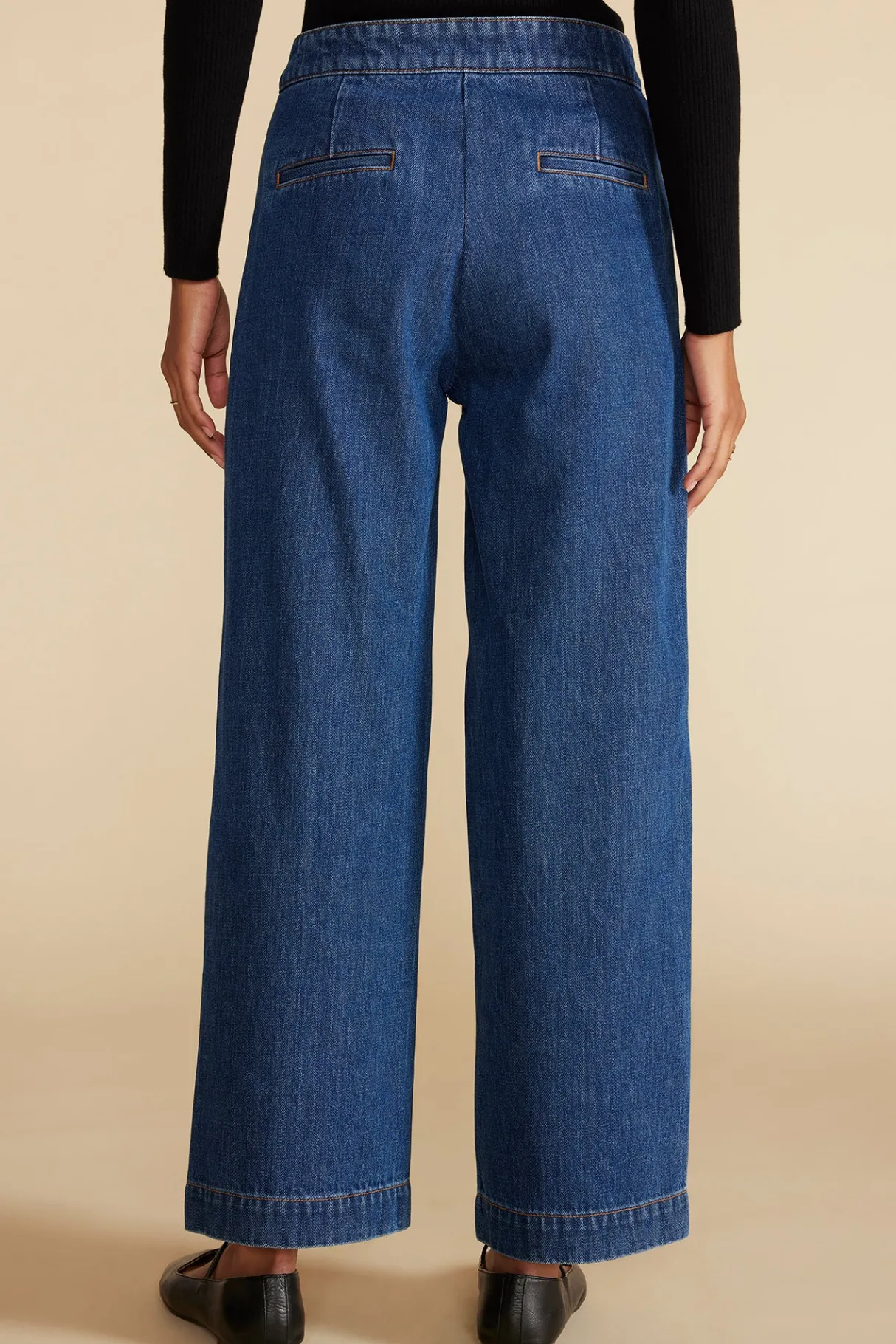 Amour Vert Alete Patch Pocket Jean IndigoBlue New