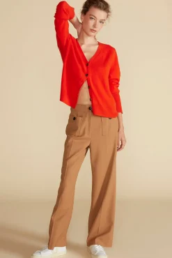 Amour Vert Alete Patch Pocket Pant Camel Best