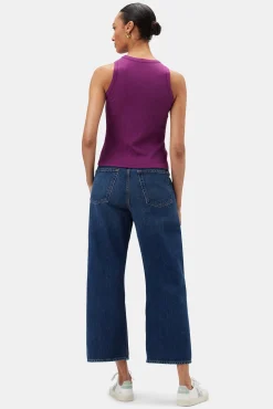 Amour Vert Asmet Paris Rib Tank Mulberry Online
