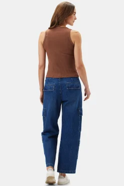 Amour Vert Asmet Paris Rib Tank Cafe Sale