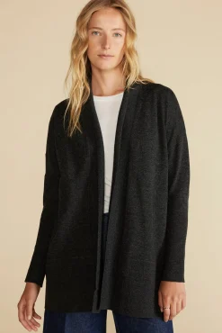 Amour Vert Bailey Wool Sweater Coat CharcoalGrey Hot