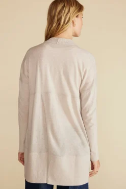 Amour Vert Bailey Wool Sweater Coat OatmealBeige Sale
