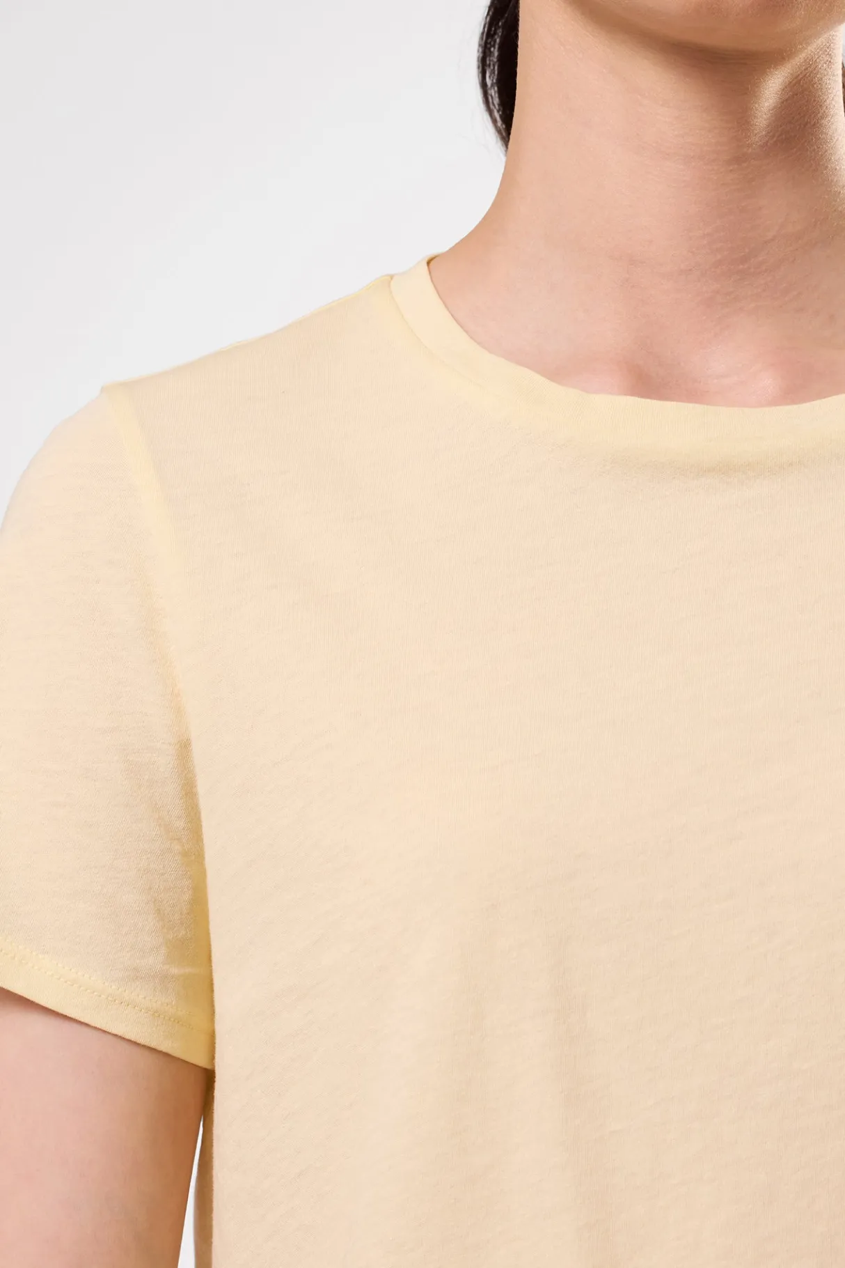 Amour Vert Berkeley Organic Cotton Tee Anise New