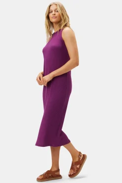 Amour Vert Brantley Paris Rib Dress Mulberry Outlet