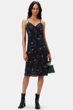 Amour Vert Briana Washable Silk Dress CarolineBlack Discount