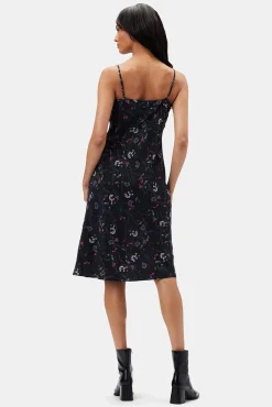Amour Vert Briana Washable Silk Dress CarolineBlack Discount
