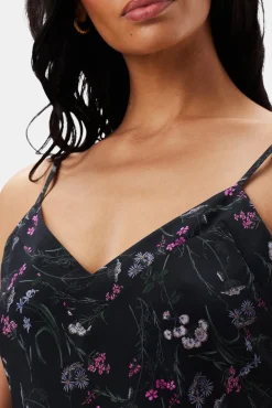 Amour Vert Briana Washable Silk Dress CarolineBlack Discount
