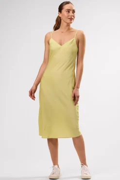 Amour Vert Briana Washable Silk Dress Melon Online