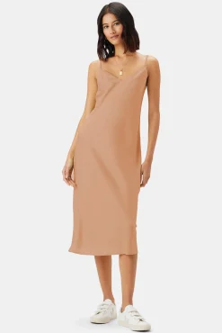 Amour Vert Briana Washable Silk Dress Biscotti Discount