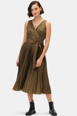 Amour Vert Cambria Dress BronzedOlive Online
