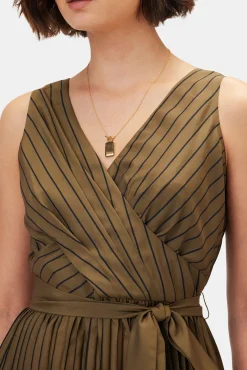 Amour Vert Cambria Dress BronzedOlive Online