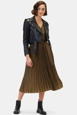 Amour Vert Cambria Dress BronzedOlive Online