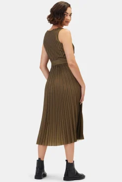 Amour Vert Cambria Dress BronzedOlive Online