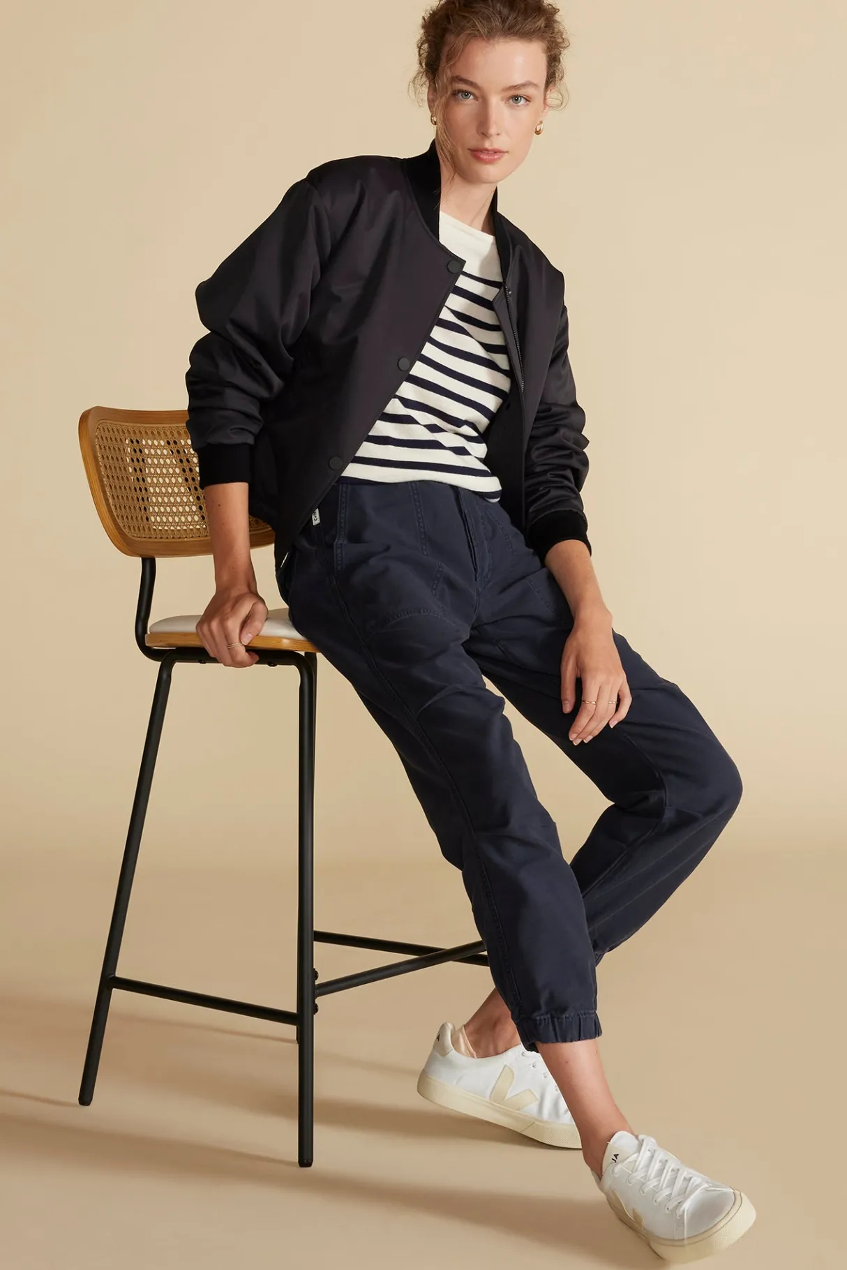 Amour Vert Citizens of Humanity Agni Utility Trouser WashedMarine Hot