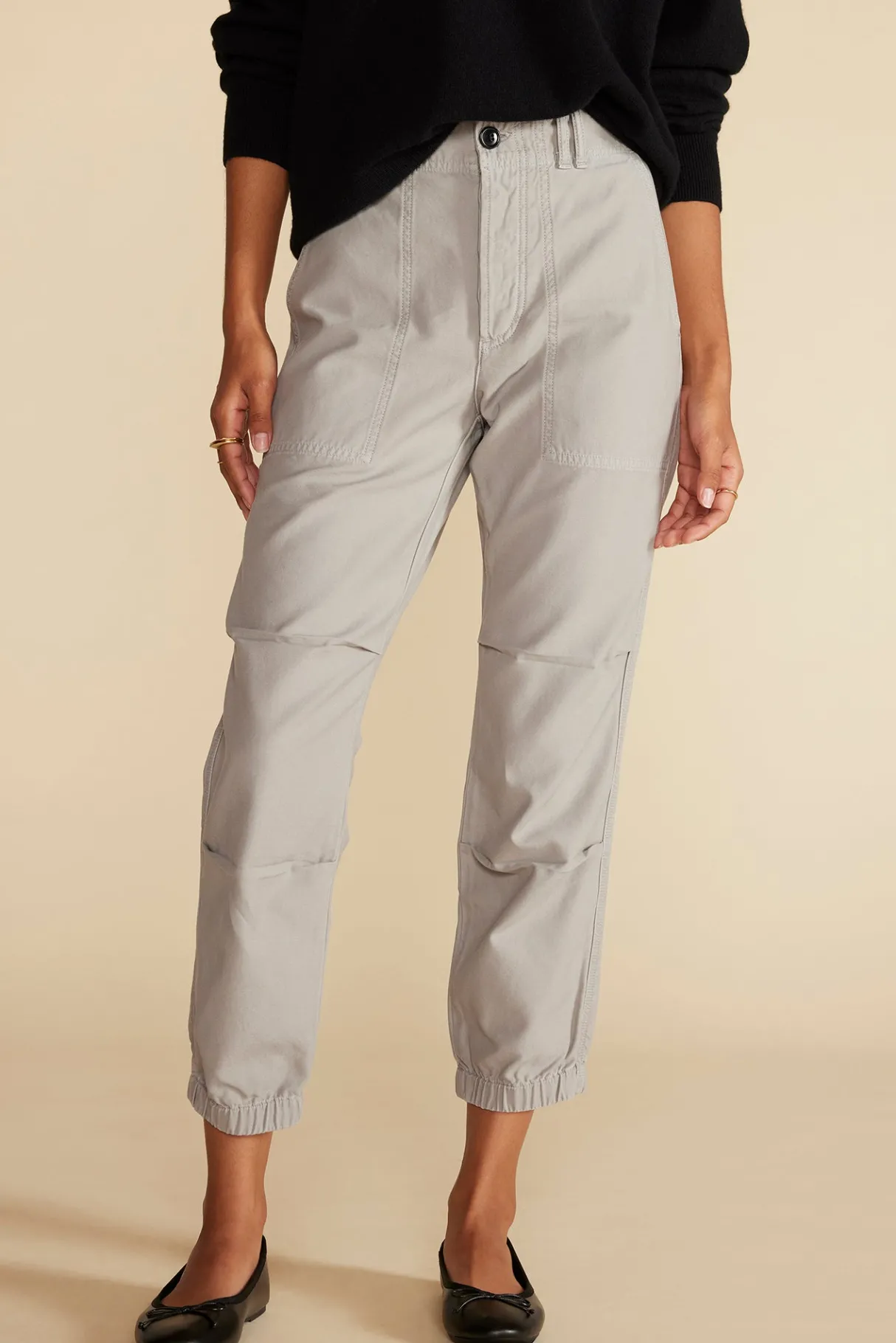 Amour Vert Citizens of Humanity Agni Utility Trouser Taupe Hot