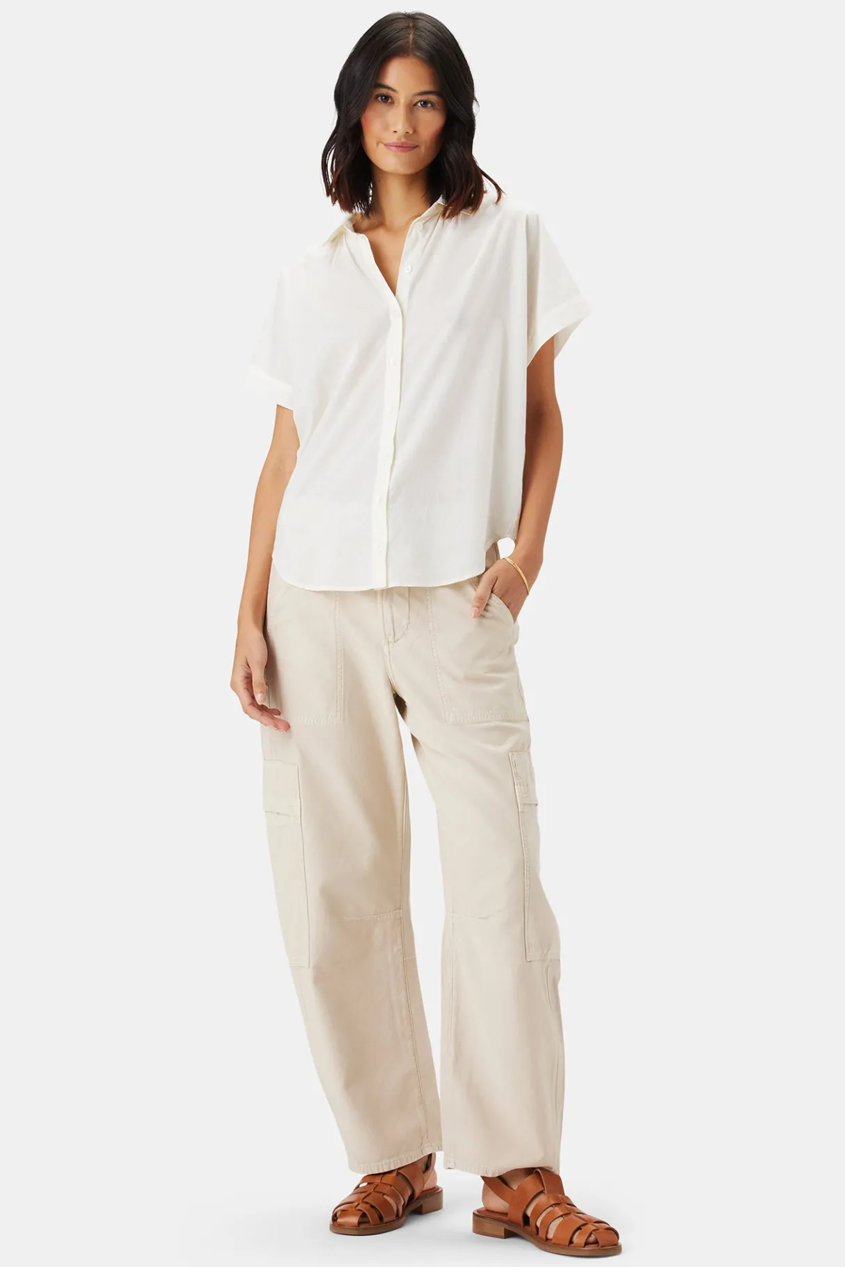 Amour Vert Citizens of Humanity Marcelle Cargo Pant TaosSand Fashion