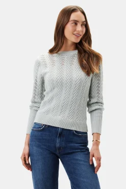 Amour Vert Clementine Sweater MintGreen New