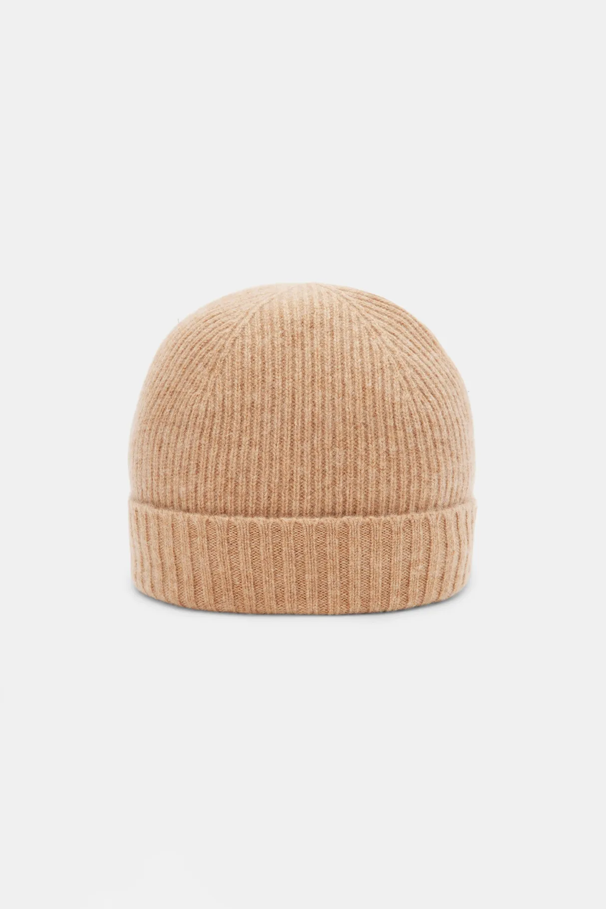 Amour Vert Colby Cashmere Beanie CafeAuLait Clearance