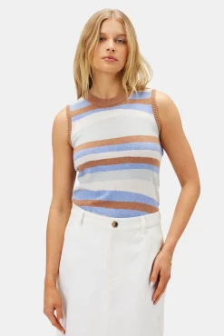 Amour Vert Colette Tank MultiStripe Discount