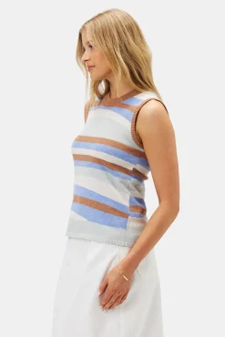 Amour Vert Colette Tank MultiStripe Discount