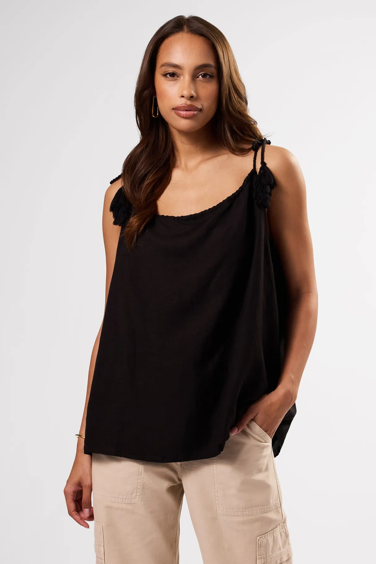 Amour Vert Cor Cor Sierra Tank Black Outlet