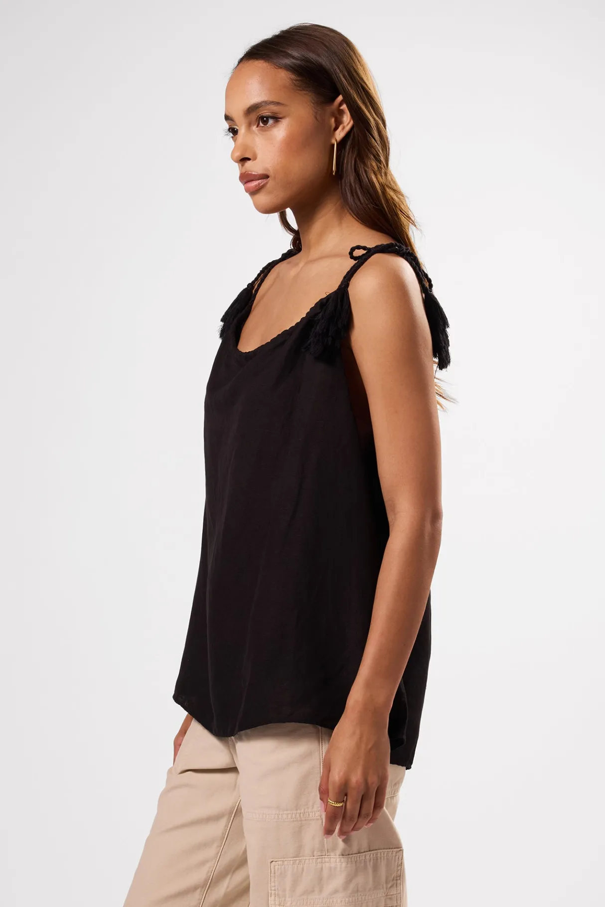 Amour Vert Cor Cor Sierra Tank Black Outlet