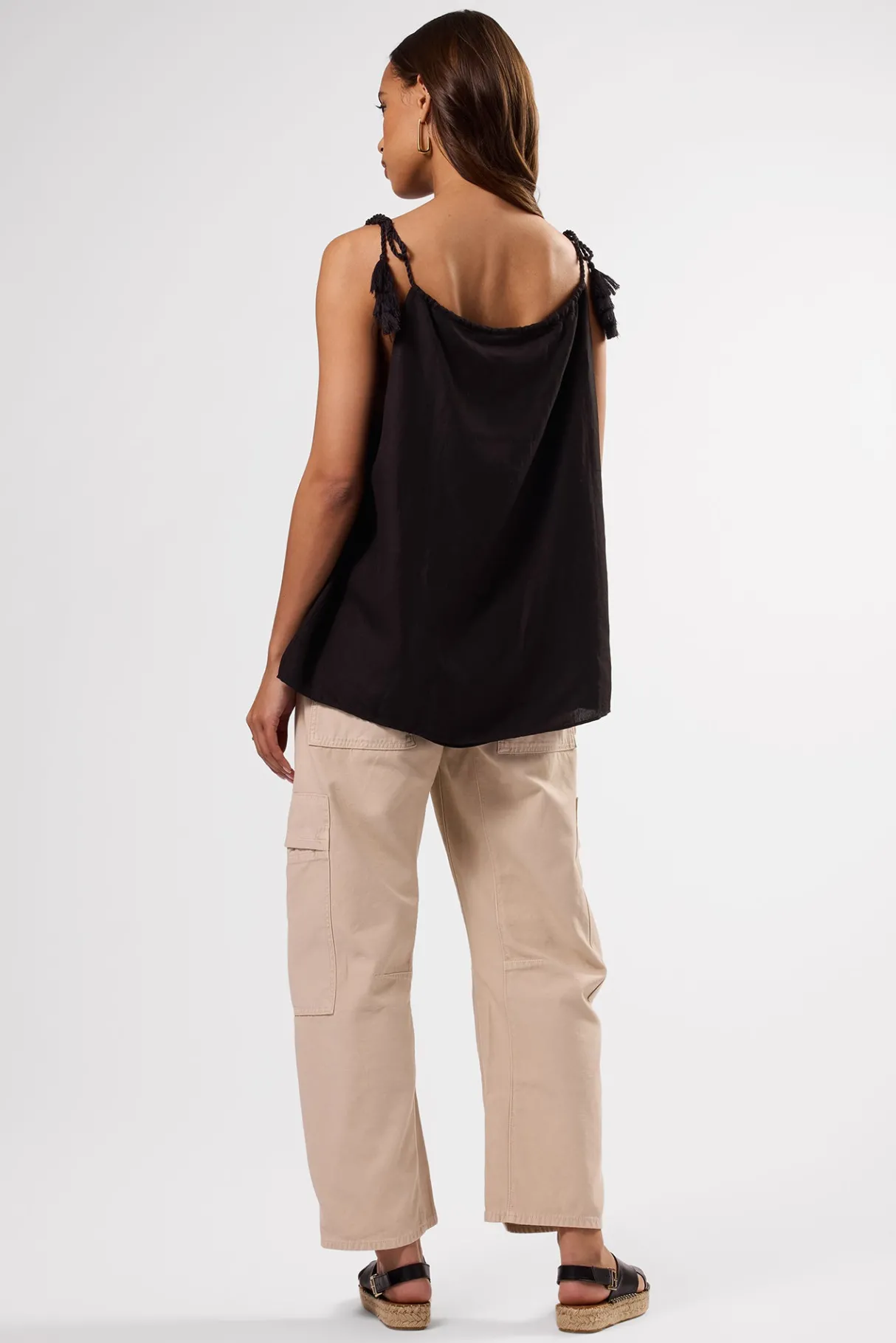 Amour Vert Cor Cor Sierra Tank Black Outlet