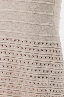 Amour Vert Cora Flaxen Eco Dress Oatmeal Fashion