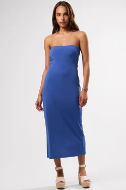 Amour Vert Gio Stretch Knit Dress AegeanBlue Outlet