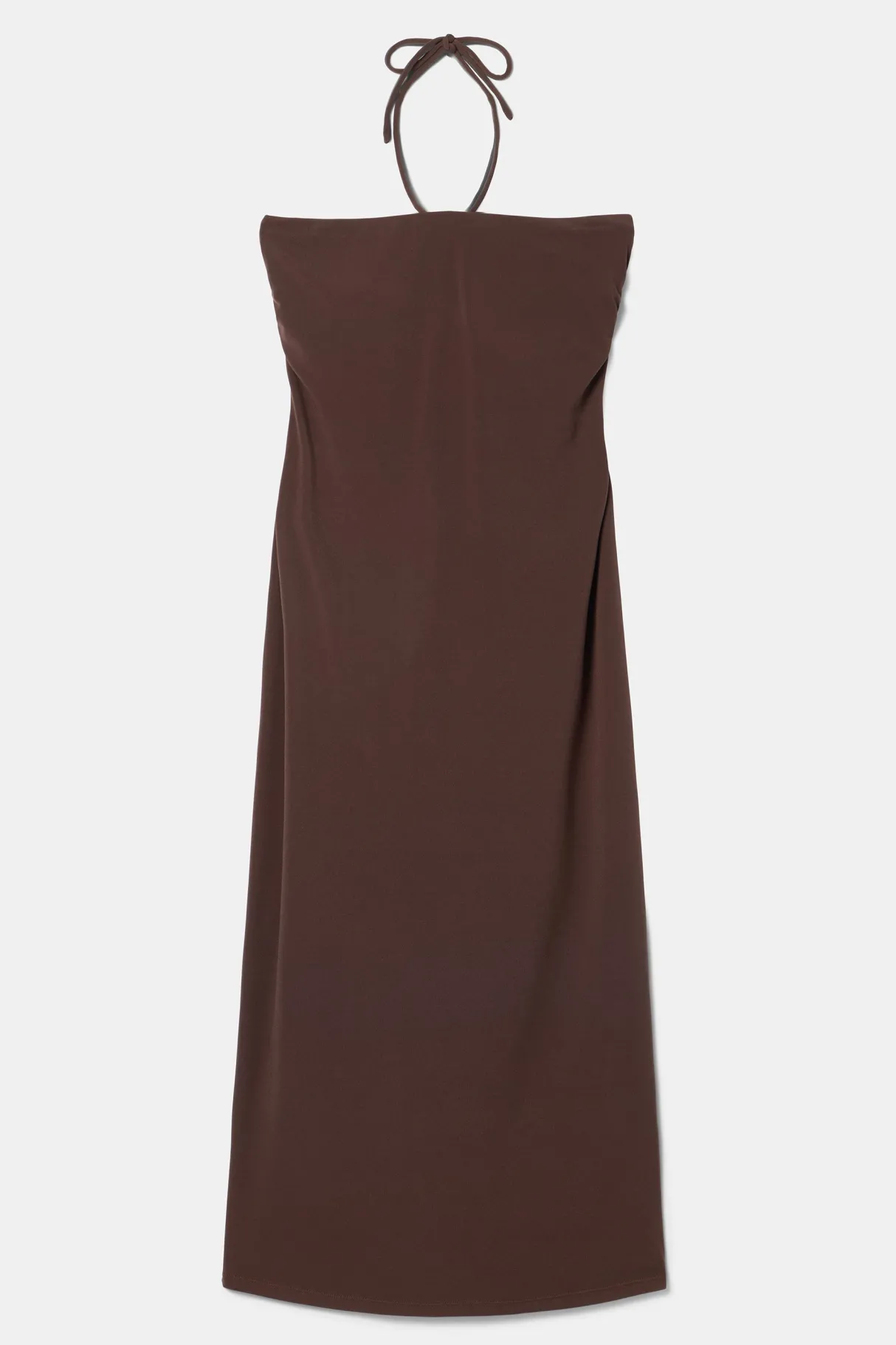 Amour Vert Gio Stretch Knit Dress Espresso Fashion