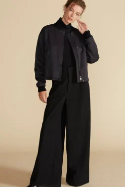 Amour Vert Jarrel Bomber Jacket Black Online