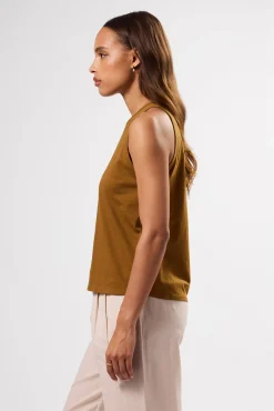 Amour Vert Jillian Organic Cotton Tank Terre Clearance