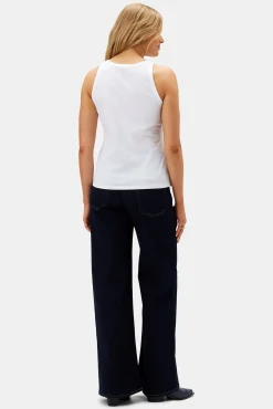 Amour Vert Jillian Organic Cotton Tank White Online