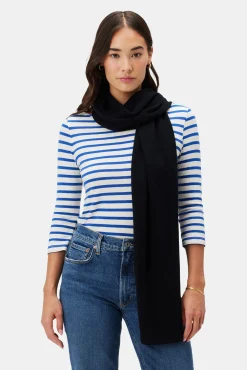 Amour Vert Jolie Cashmere Scarf LicoriceBlack Discount