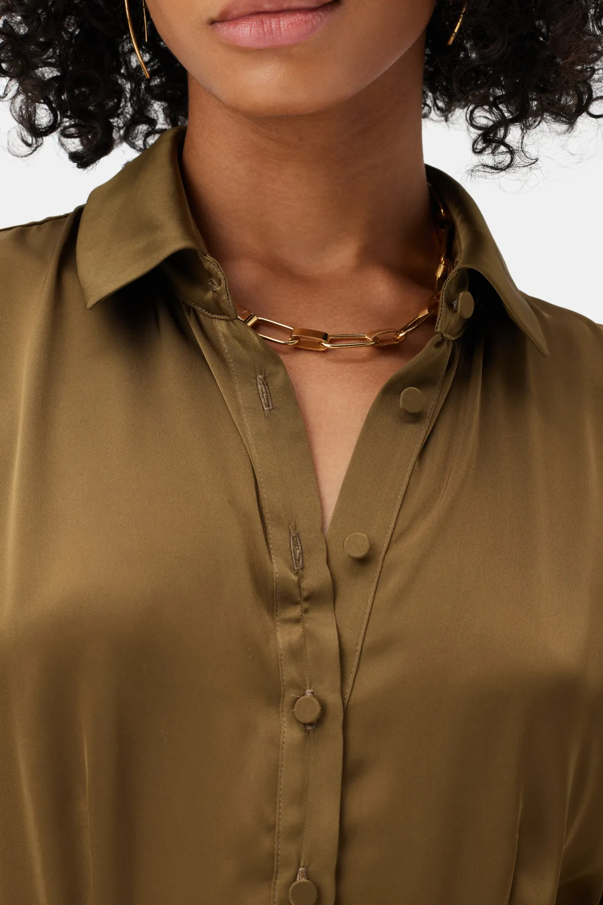 Amour Vert Joyce Dress BronzedOlive Sale