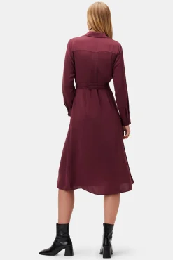 Amour Vert Joyce Dress Plum Online