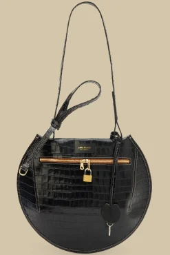 Amour Vert Lance Pierres Oroma 01 Saddle Bag CarbonCroc Outlet