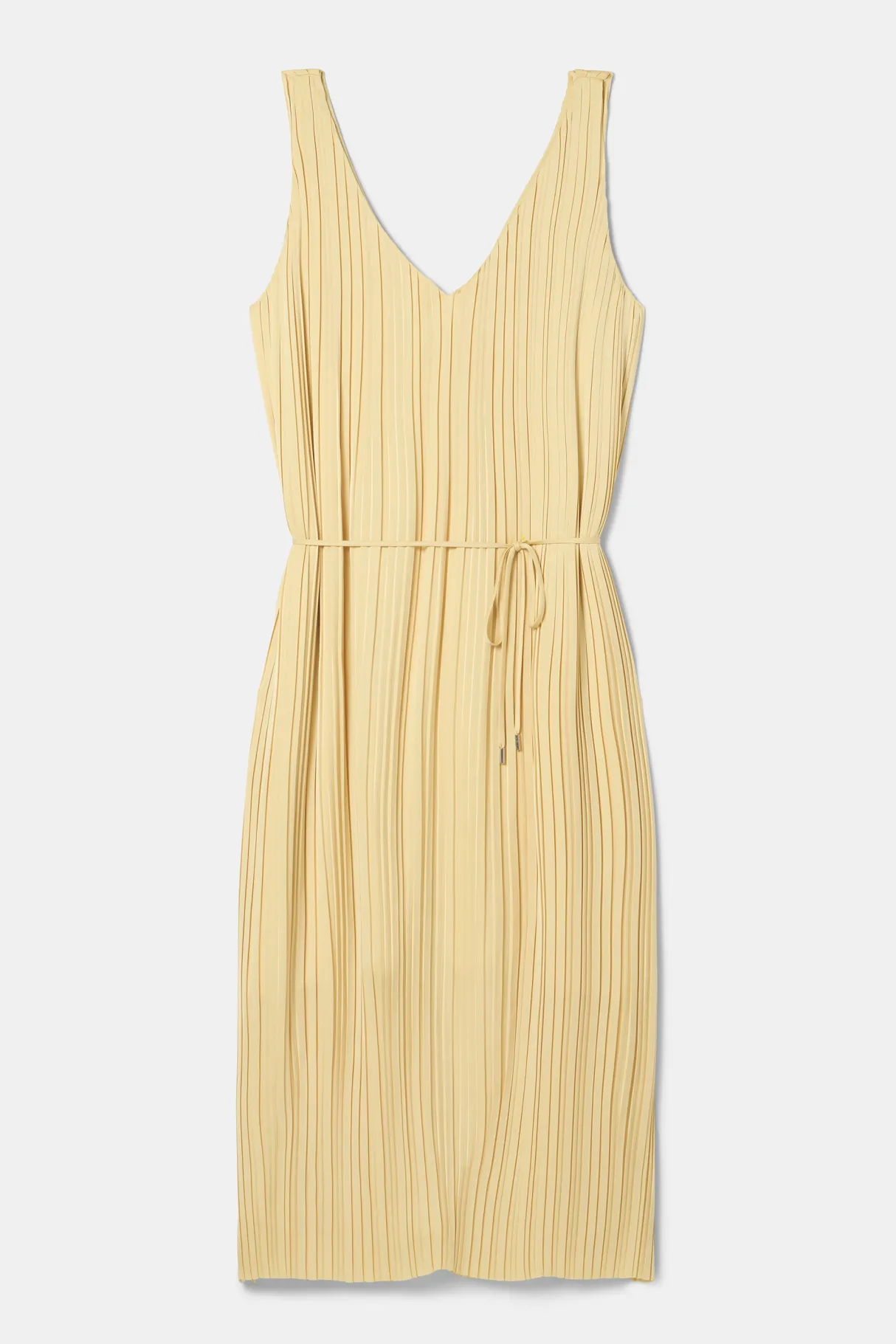 Amour Vert Lisbon Recycled Sateen Dress Anise Hot