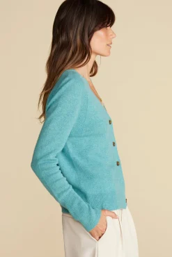 Amour Vert Mason Cashmere Cardigan Aegean Fashion