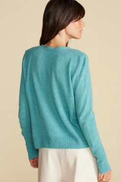 Amour Vert Mason Cashmere Cardigan Aegean Fashion