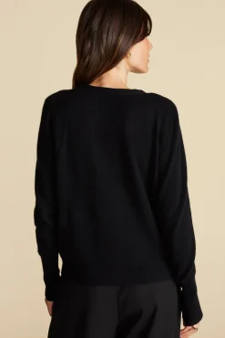 Amour Vert Mason Cashmere Cardigan Black Online