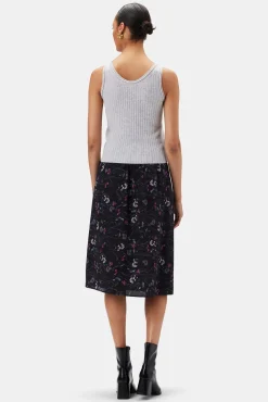 Amour Vert Nora Cashmere Tank HeatherGrey Outlet