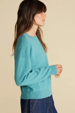 Amour Vert Pearl Cashmere Sweater Aegean Fashion
